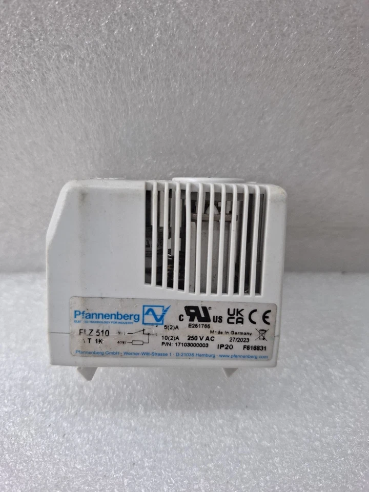 PFANNENBERG FLZ 510 THERMOSTAT 17103000003 FLZ510
